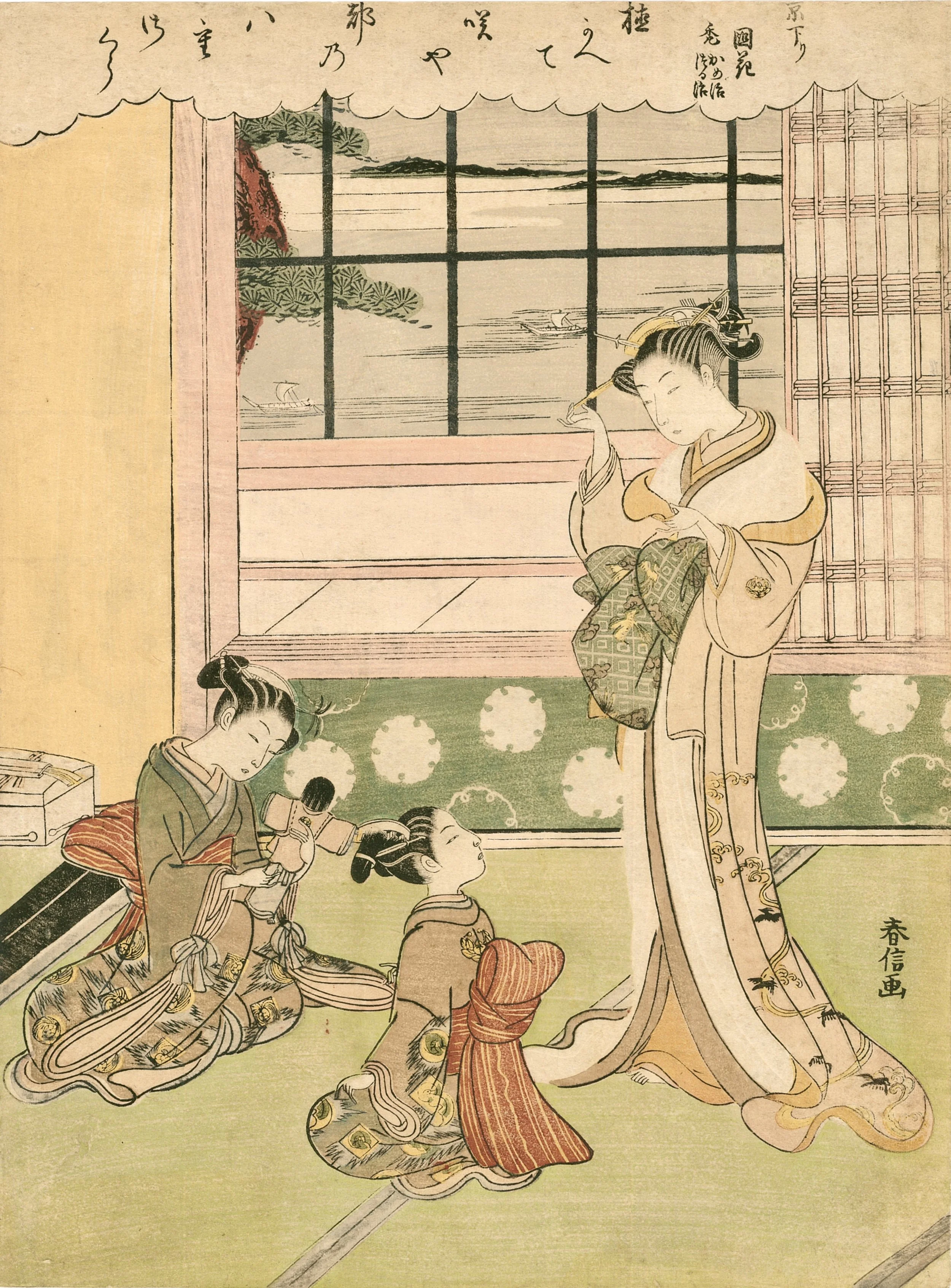 Suzuki Harunobu 鈴木春信 — Art of Ukiyoe